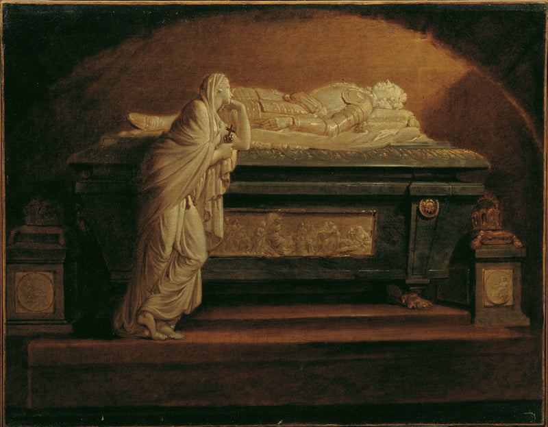 friedrich-heinrich-fuger-1795-the-tomb-of-emperor-leopold-ii-of-franz-anton-zauner-in-the-augustinian-church-art-print-fine-art-reproduction-wall-art-id-ayd9mhcmc
