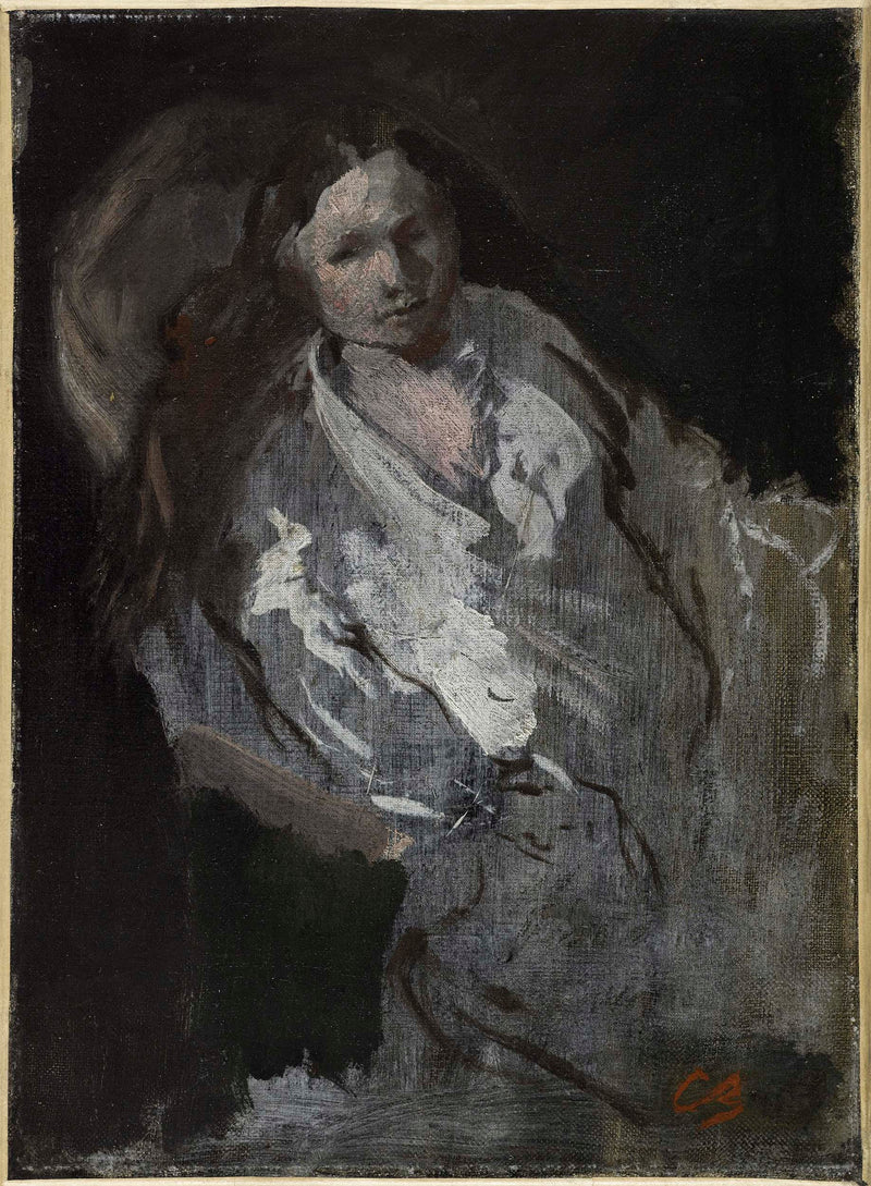 jean-baptiste-carpeaux-1873-mrs-carpeaux-in-negligee-art-print-fine-art-reproduction-wall-art