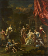 丹尼尔-米杰滕斯-ii-1679-寓言-迪德里克-艺术-印刷-精美-艺术-复制品-墙艺术-id-ayeww9mmq的孩子们的团体肖像