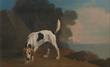 乔治·斯塔布斯1760-猎狐犬艺术打印精细艺术复制品墙艺术id-ayfhwvavf