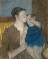 瑪麗·卡薩特-1888-母親-晚安-吻-藝術-印刷-精美-藝術-複製-牆-藝術-id-ayfvxrx94