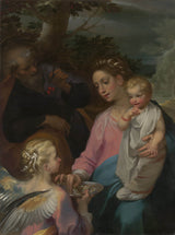francesco-vanni-1599-ostali-na-letenju-v-egipt-znan-kot-madonna-della-pappa-umetniški-tisk-reprodukcija-likovne-umetnine-stenska-umetnost-id-aygebsrz5