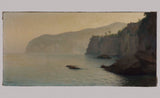 henry-brokman-1912-little-sorrento-coast-gray-art-print-fine-art-reproduction-wall-art
