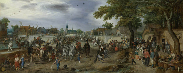 adriaen-pietersz-van-de-venne-1618-prince-maurice-and-frederick-henry-at-the-valkenburg-art-print-fine-art-reproduction-wall-art-id-ayhy6fros