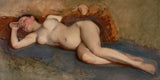 Frank-Duveneck-1892-ben fekvő-nude-art-print-finom-art-reprodukció-fal-art-id-ayimke4jn