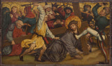 hans-maler-zu-schwaz-1520-Christus-dra-die-kruis-kunsdruk-fynkuns-reproduksie-muurkuns-id-ayiypx11b
