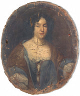 anonimo-1670-ritratto-di-donna-stampa-d'arte-riproduzione-d'arte-arte da parete