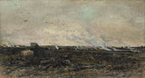 Charles-francois-daubigny-1850-październik-sztuka-druk-reprodukcja-dzieł sztuki-wall-art-id-ayj8t162q