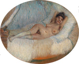 文森特·梵·高斜躺着的女人躺在一张床上的艺术印刷精美的艺术复制品墙艺术id-ayjdao74m