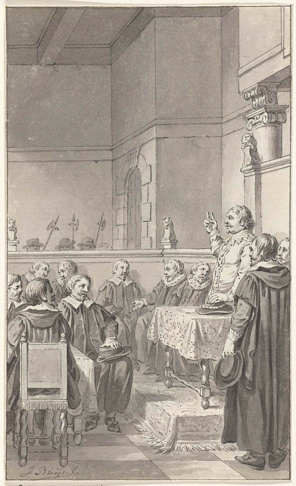 jacobus-buys-1786-frederick-henry-takes-the-oath-as-governor-in-1625-art-print-fine-art-reproduction-wall-art-id-ayjz40ywf