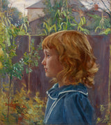 otto-stark-1898肖像，一个年轻的女孩，艺术打印精美艺术复制品，墙壁艺术id aylfozz7h