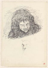 jozef-israels-1834-huvud-på-en-kvinna-med-en-slöja-konsttryck-finkonst-reproduktion-väggkonst-id-ayljdause