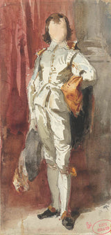 pierre-francois-eugene-giraud-1816-stoječi-fant-v-van-dyckovem-kostumu-proti-rdeči-zavesi-umetniški-tisk-likovna-reprodukcija-stenske-umetnosti-id-aymcv0o4x