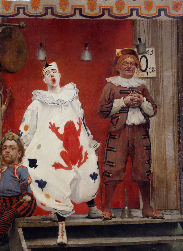 fernand-pelez-1888-grimaces-and-misery-acrobats-clown-white-bonisseur-art-print-fine-art-reproduction-wall-art