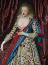 威廉拉金 1617 年年轻女士的肖像可能是简女士 thornhaugh 艺术印刷美术复制墙艺术 id-ayo99xh11