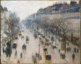 camille-pissarro-1897-the-đại lộ-montmartre-vào một mùa đông-sáng-nghệ thuật-in-mỹ thuật-tái sản xuất-tường-nghệ thuật-id-ayq6b6rv0