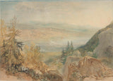 约瑟夫·马洛德·威廉·特纳1808-法恩利·霍尔在约克郡的艺术印刷精美的艺术复制品-墙-艺术-ayqq4s0fr
