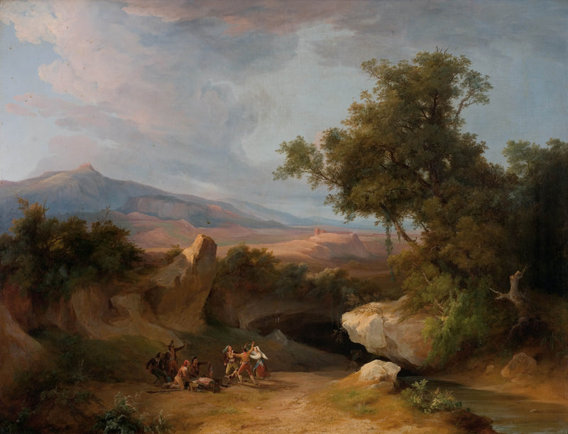 costantino-rosa-1838-bandits-in-romagna-art-print-fine-art-reproduction-wall-art-id-ayrp433n0