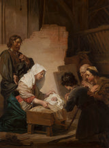 jan-de-bray-1665-oboževanje-pastirjev-umetniški-tisk-likovna-reprodukcija-stenska-umetnost-id-ayrpwjrlx