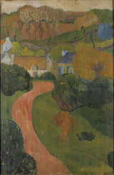 jan-verkade-1891-dekoracyjny-krajobraz-ii-druk-sztuki-reprodukcja-dzieł sztuki-sztuka-ścienna-id-ays5oj0eo