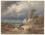 matthijs-maris-1849-landskap-met- naderende-storm-kuns-druk-fyn-kuns-reproduksie-muurkuns-id-aysakk2r8
