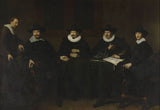 dirck-dircksz-van-santvoort-1643-die-kapteins-van-die-vervelige-nering-amsterdam-1643-kunsdruk-fynkuns-reproduksie-muurkuns-id-ayskla8p6