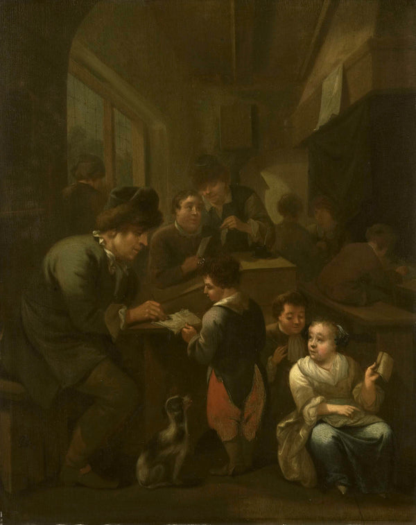 bernardus-van-schijndel-1670-the-schoolmaster-art-print-fine-art-reproduction-wall-art-id-ayt4xgqqv