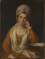 pane Joshua Reynolds - pani-Horton-neskôr vikomtesa-Maynard, zomrel-1814-15-art-print-fine-art-reprodukčnej-wall-art-id-aytchlodj