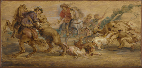peter-paul-rubens-1639-study-forthe-bear-hunt-for-the-alcazar-madrid-art-print-fine-art-reproduction-wall-art-id-ayufj7ulc