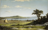 马丁·约翰逊·黑德1858年-罗德岛海岸艺术印刷精美的艺术复制品墙艺术id-ayusd4yzj