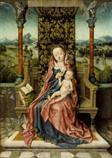 aelbrecht bouts-1510-madonna-og-barn-troner-art-print-fine-art-gjengivelse-vegg-art-id-ayvwd9vs8