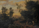 abraham-genoels-1670-landskap-met-diana-jagkuns-druk-fyn-kuns-reproduksie-muurkuns-id-ayxw4u3yj