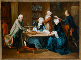 馬呂斯·皮埃爾·萊馬祖里耶-1772-巴里-家庭團聚-室內藝術印刷品美術複製品牆壁藝術