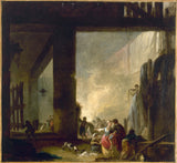 허버트 로버트-1758-세탁-예술-인쇄-미술-복제-벽-예술