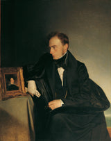 franz-eybl-1833-maalija-franz-wipplinger-tema varalahkunud-õe-miniatuurne-portree-kunstitrükk