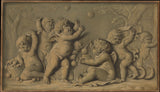 piat-joseph-sauvage-1770-amorini-at-play-一對藝術印刷品美術複製品牆藝術 id-az3oqvig2