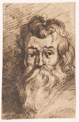 nepoznato-1587-muškarac-glava-sa-dugom-bradom-umjetnički-print-fine-umjetničke-reprodukcije-zidne-umjetničke-id-az5jma51a