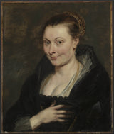 彼得·保羅·魯本斯-1625-伊莎貝拉-布蘭特-藝術印刷品-美術複製品-牆藝術-id-az6jkmvyh 的肖像