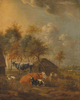 monogrammist-il-schilder-1700-paisagem-com-animais-impressão-de-arte-reprodução-de-belas-artes-arte-de-parede-id-az6pbw72h