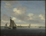 salomon-van-ruysdael-1650-marine-art-print-fine-art-reprodukcija-wall-art-id-azb781p0k