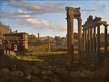 johann-heinrich-schilbach-1826-view-from-the-capitol-looking-towards-the-forum-romanum-art-print-fine-art-reproduction-wall-art-id-azbayy8gk