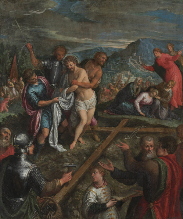 unknown-1600-preparation-for-the-crucifixion-art-print-fine-art-reproduction-wall-art-id-azcmzlro1