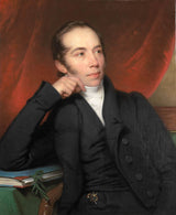查爾斯·霍華德·霍奇斯 1827 年肖像彼得·恩斯特·亨德里克·普拉托利斯經紀人藝術印刷品美術複製品牆藝術 id-azeiokdwr
