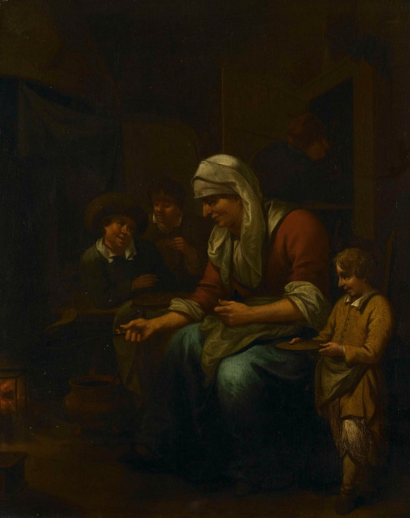 bernardus-van-schijndel-1670-woman-making-pancakes-art-print-fine-art-reproduction-wall-art-id-azfawpn4c