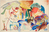 wassily-kandinsky-1911-dự thảo-thánh-ii-sáng tác-với-thánh-nghệ thuật-in-tinh-nghệ-tái tạo-tường-nghệ thuật-id-azfd3sok5