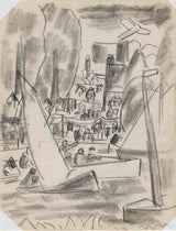 лео-гестел-1925-једрење-на-води-уметност-штампа-фине-уметности-репродукција-зидна-уметност-ид-азфес0оуо