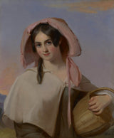 תומאס-סולי-1839-אליזבת-טבח-גברת-בנג'מין-פרנקלין-באך-כאמנות-ילדת-הארץ-הדפס-אמנות-רפרודוקציה-אמנות-קיר-מזהה-אזgeefexj