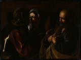 caravaggio-1610-fornektelsen av saint-peter-art-print-fine-art-reproduksjon-wall-art-id-azgxul7nh