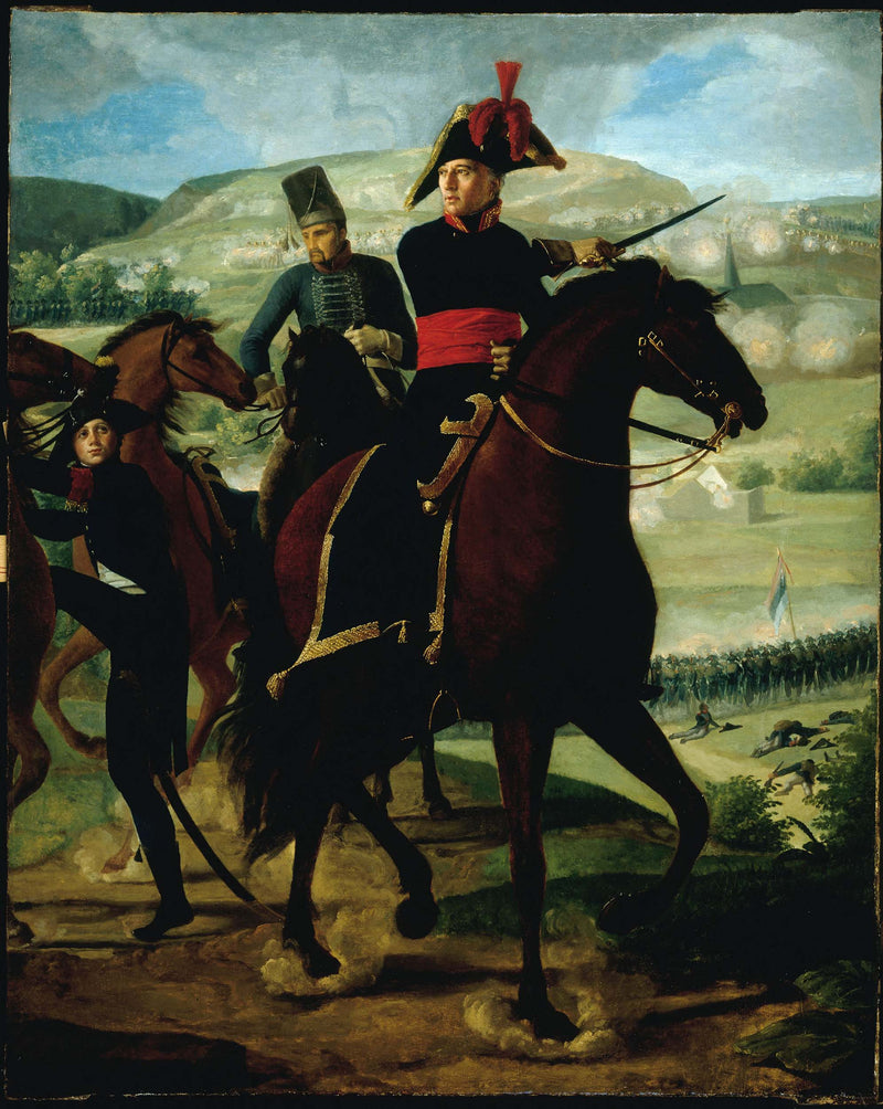 louis-hersent-1800-general-louise-marie-turreau-1756-1816-in-the-case-of-gravel-8-prairial-year-viii-may-21-1800-art-print-fine-art-reproduction-wall-art