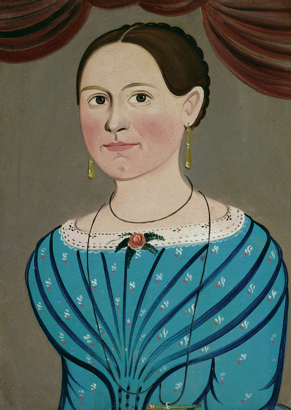 school-of-william-matthew-prior-1840-woman-in-a-blue-dress-art-print-fine-art-reproduction-wall-art-id-azi9gt86j